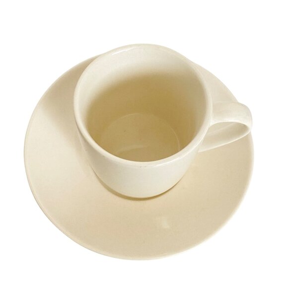 BIA Hand Glazed Espresso Demitasse Cup Saucer Set Microwave Dishwasher Oven Safe - Picture 2 of 7